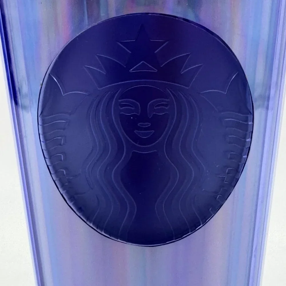 Starbucks Purple 24oz Tumbler with Original Straw